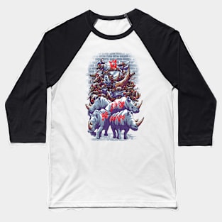 rhino rat Baseball T-Shirt